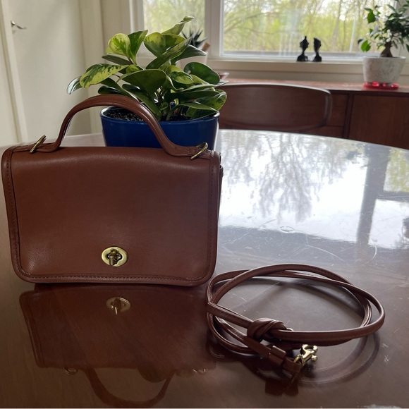 Coach Bags Vintage Mini Coach Turnlock Bag Poshmark